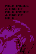 Milk Inside a Bag of Milk Inside a Bag of Milk